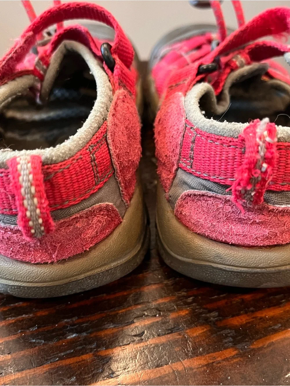 Keen Kids Hot Pink Closed-Toe Hiking Sandals